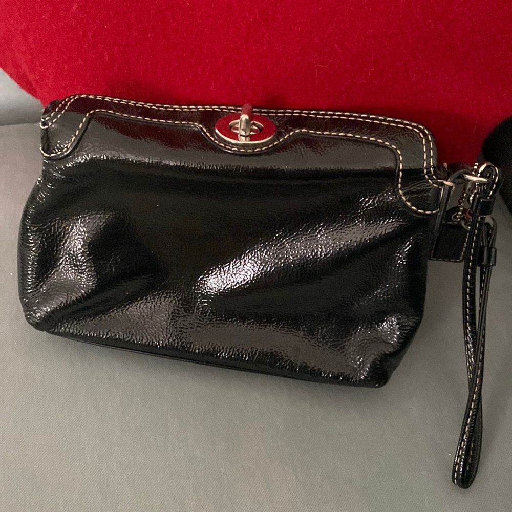 Black Coach Clutch